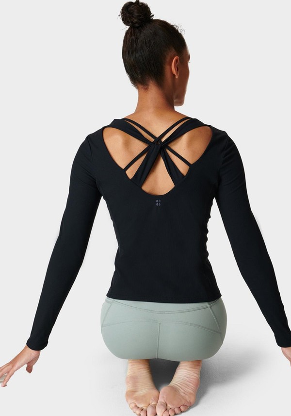 Super Soft Rib Yoga Long Sleeve Top