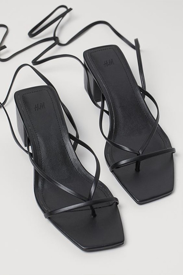 Tie-Strap Sandals