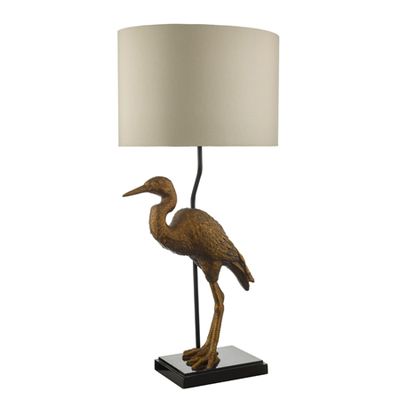 Heron Resin Table Lamp from Biba