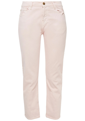 Cropped Mid-Rise Straight-Leg Jeans from BA&SH