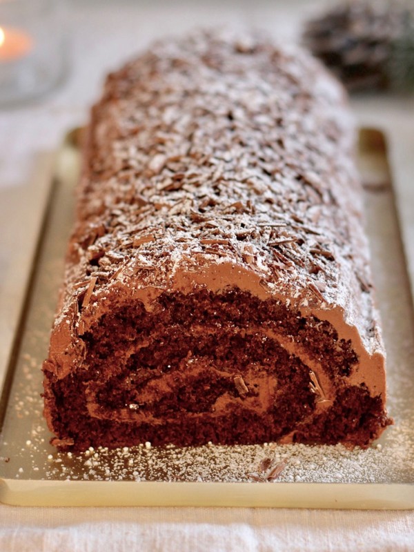 Vegan Yule Log