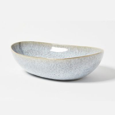 Tuya Blue Ceramic Serving Bowl from Oliver Bonas 