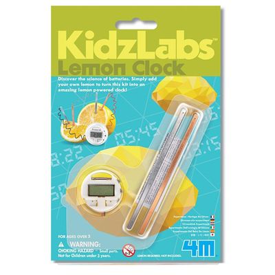 Lemon Clock from Kidz Labs