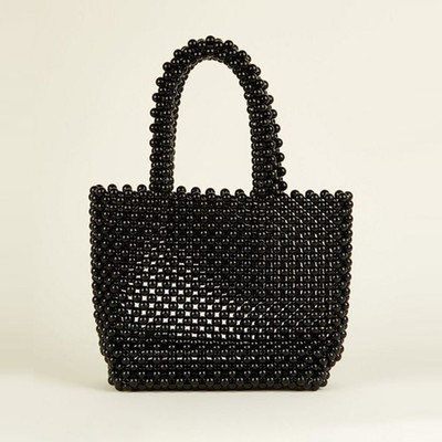 Beaded Grab Tote Bag from New Look