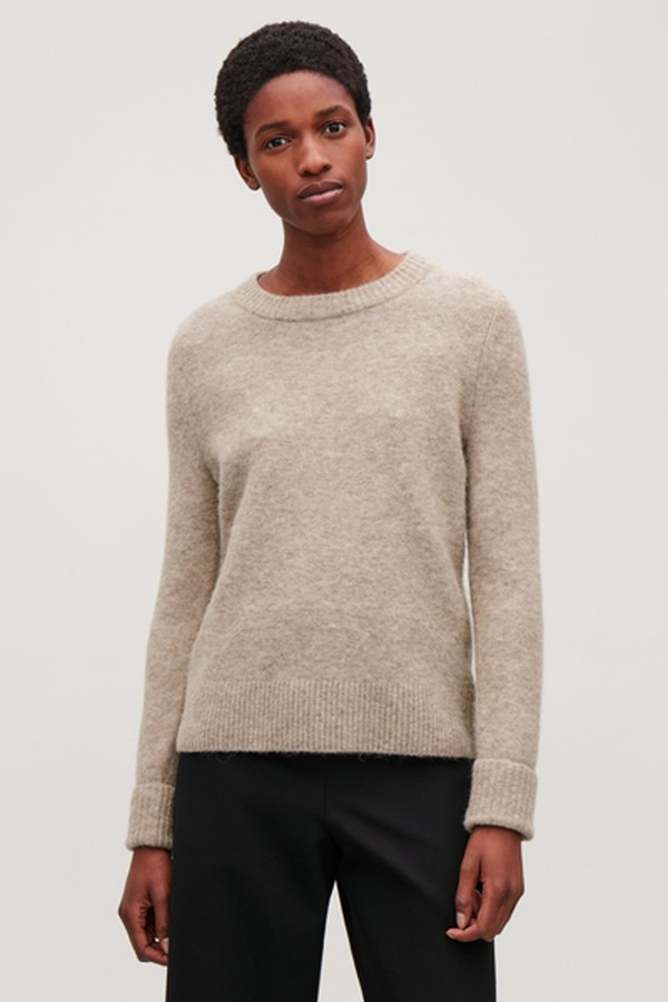 Alpaca And Wool Jumper