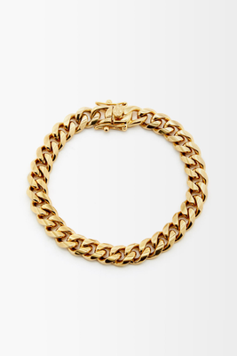 Ruth Curb Link Gold Plated Bracelet from Fallon