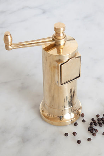 Brass Pepper Mill