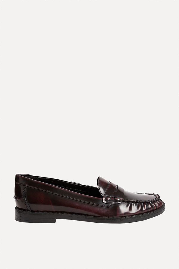 Patent Flat Penny Loafers from Marks & Spencer