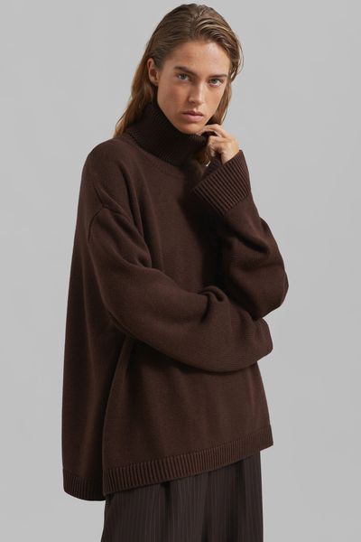 Rhea Trapeze Turtleneck  from The Frankie Shop