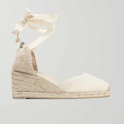 Carina 60 Canvas Wedge Espadrilles from Castañer