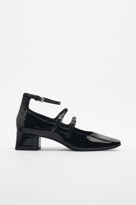 Block Heel Shoes from Zara