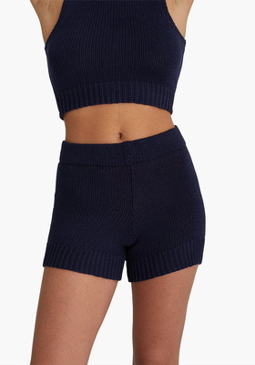 Soft Cotton Knitted Shorts 