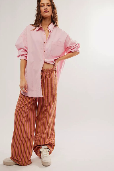 Hudson Canyon Stripe Trousers from Free People