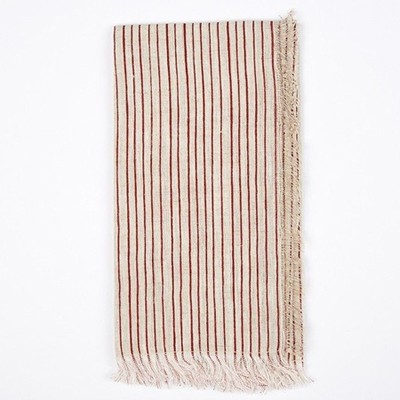 Frayed Stripe Napkin from The Conran Shop