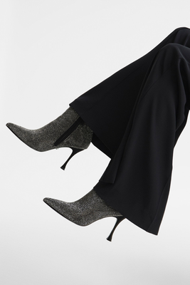 Clement Crystal Point Ankle Boots from Reiss