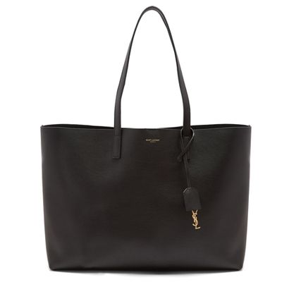 East West Medium Leather Tote from Saint Laurent