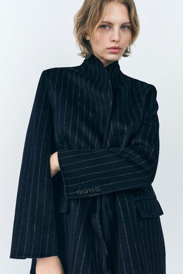 Oversize Wool Blend Blazer