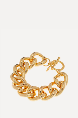 Gold Plated Chunky Chain Bracelet   from Kenneth Jay Lane