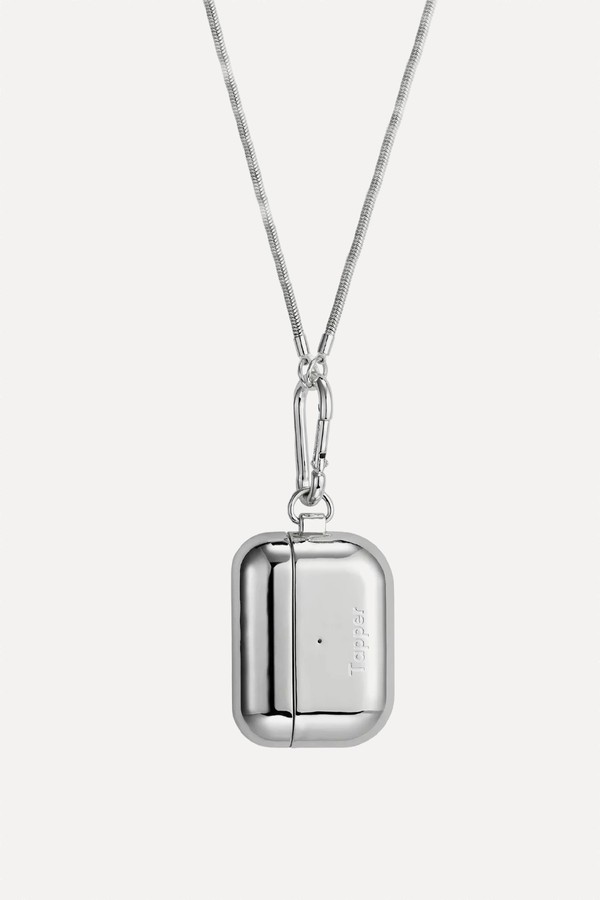 Silver-Plated AirPods Pro Neck Case from Tapper
