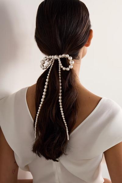 Presley Faux Pearl Hair Clip from Jennifer Behr