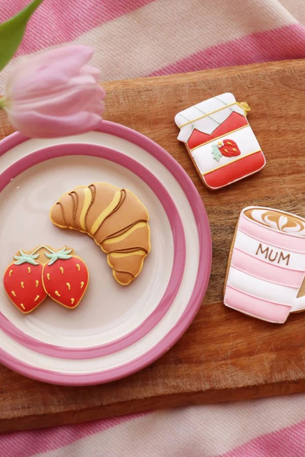 Breakfast In Bed Letterbox Biscuits from Biscuiteers