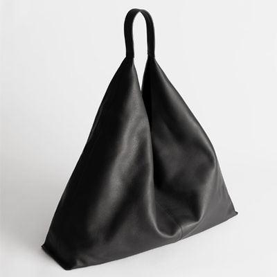 Smooth Leather Tote Bag from & Other Stories