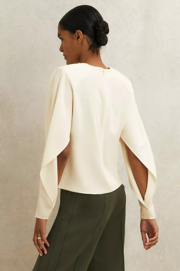 Luella Atelier Crepe Turn-Lock Top