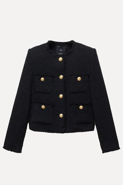 Wintour Tweed Jacket from Mango