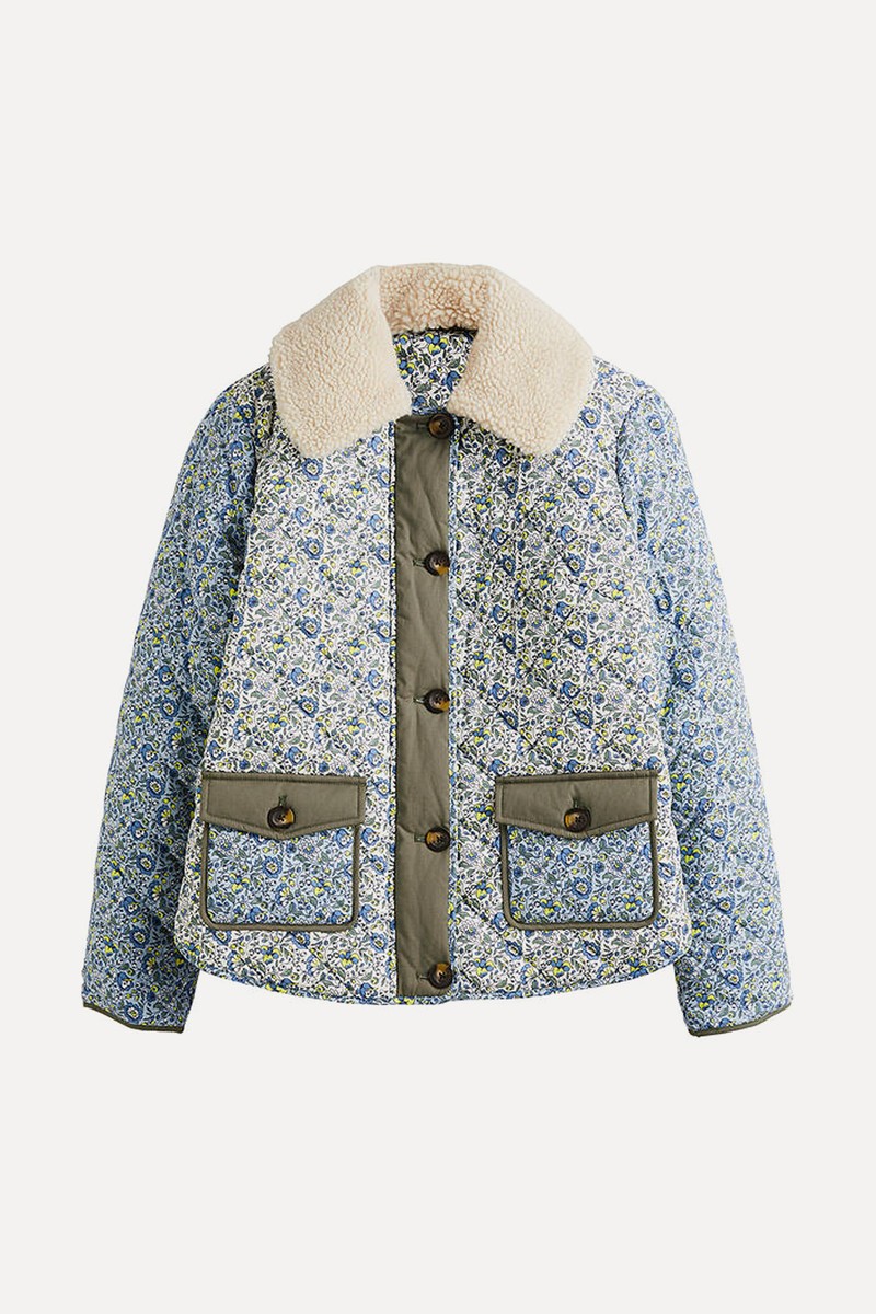 Quilted Cotton Jacket from Boden