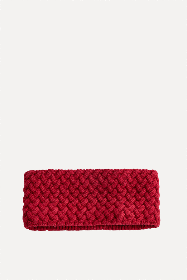 Braided Knit Headband from Oysho