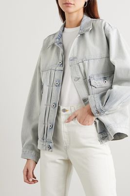 Love Letter Pintucked Denim Jacket from Levi's