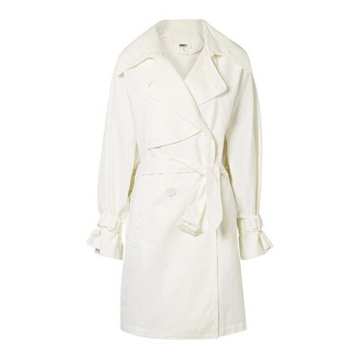  Oversized Cotton-Canvas Trench Coat from MM6 Maison Margiela