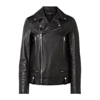 Ryder Leather Biker Jacket from Joseph