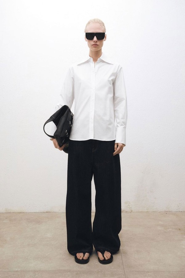 Oversize Cotton Shirt from Mango