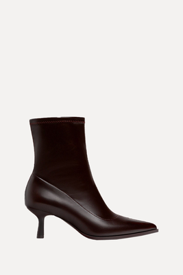 Stiletto Heel Boots With Stretch Legs from Stradivarius