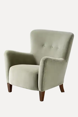 Custom Made RYO Velvet Lounge Chairs from Dagmar