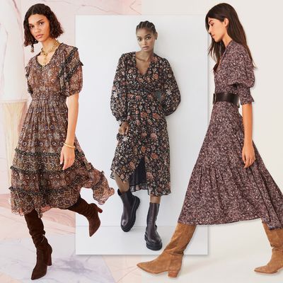 14 Autumn Midi Dresses We Love