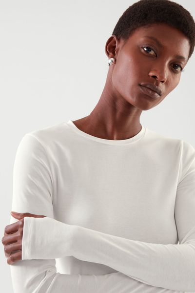 Slim-Fit Long Sleeved Top from COS