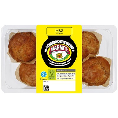 Cheese and Marmite Muffins  from M&S