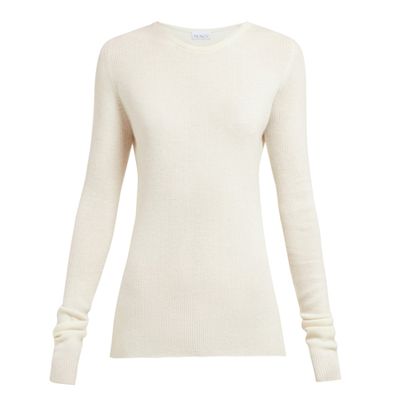Crew-Neck Fine-Rib Cashmere Sweater from Raey