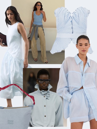 The Colour Edit: Pale Blue