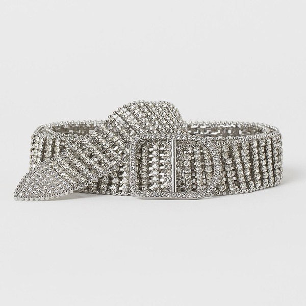 Rhinestone Belt  from H&M