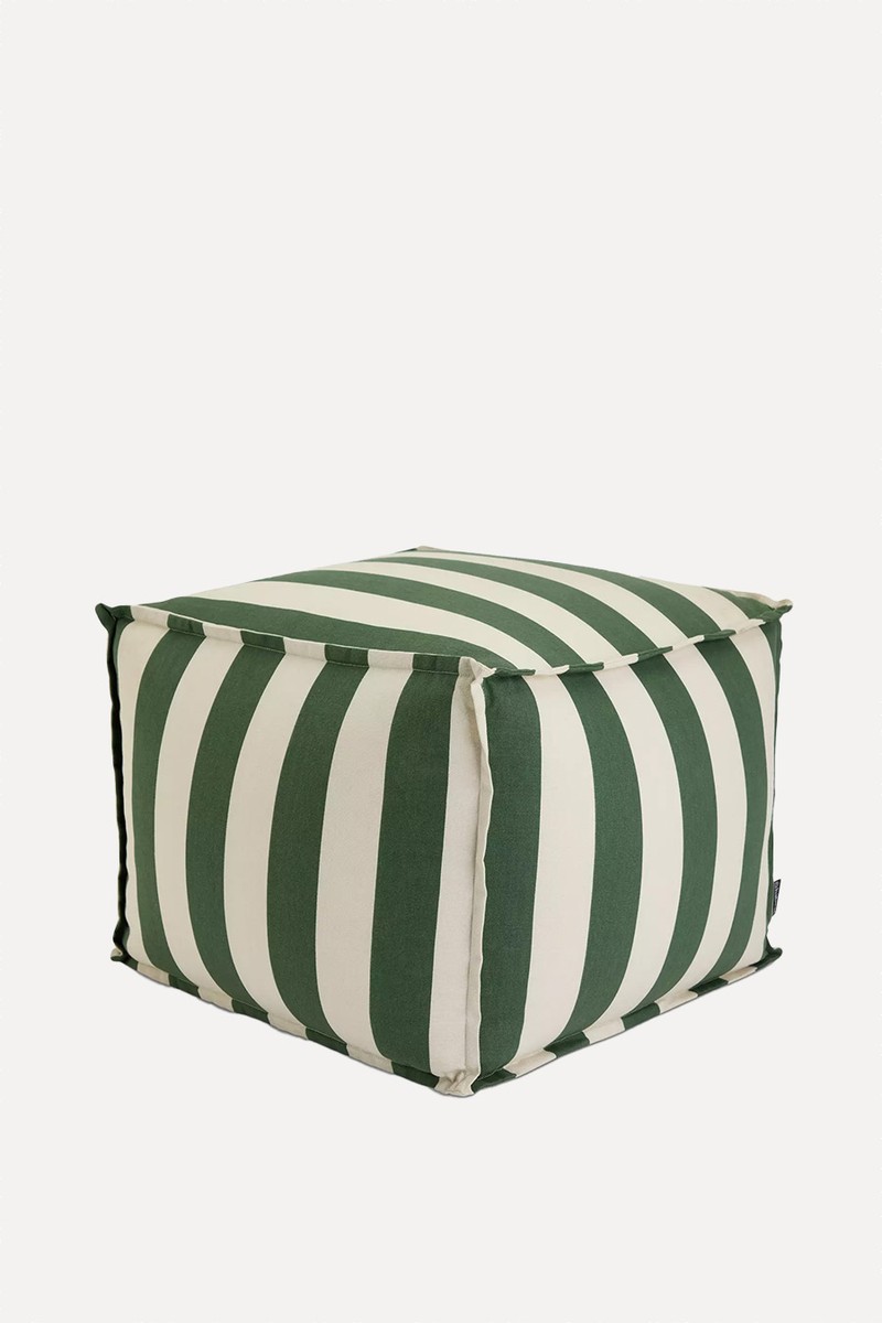 Stripe Outdoor Pouffe Cushion from Habitat