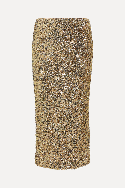 Sequined Midi Skirt from Rotate Birger Christensen