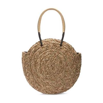 Willow Round Straw Bag from Mint Velvet