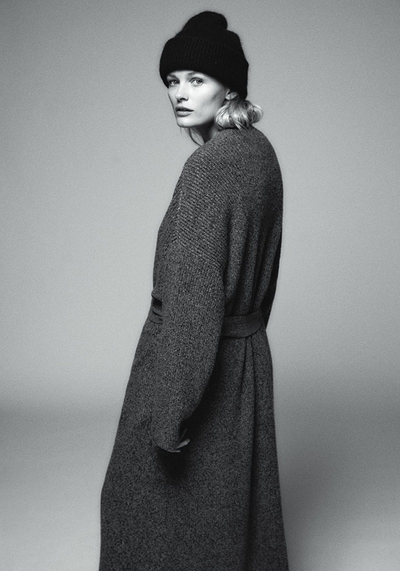 Long Knit Coat 