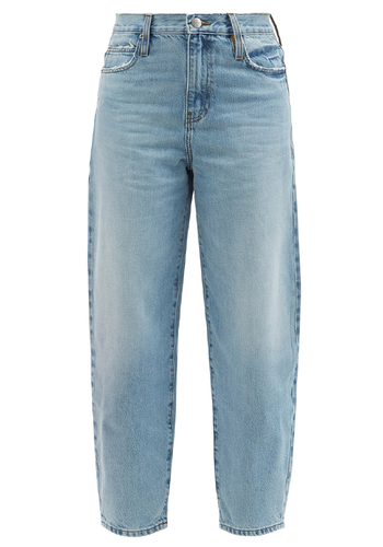 Ultra High Washed Barrel Leg Jeans from Frame