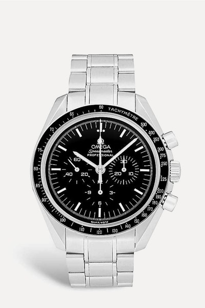 Pre-loved Omega 1361-323-9 Speedmaster Stainless-Steel Manual Watch from Bucherer Certified Owned