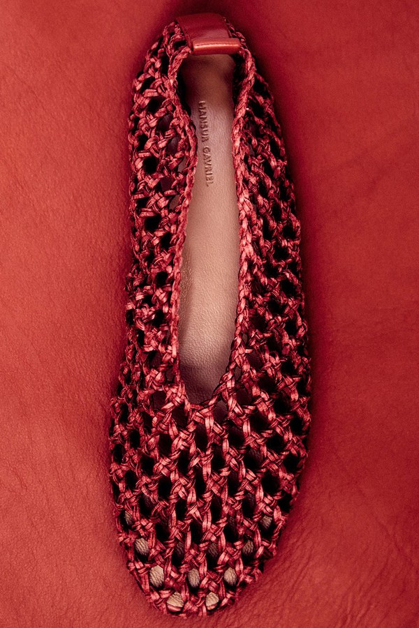Woven Ballet Flats from Mansur Gavriel