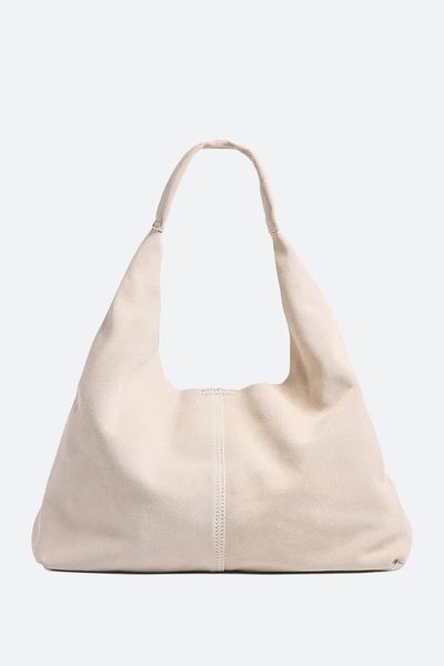 Leather Triangular Tote Bag from  Na-Kd